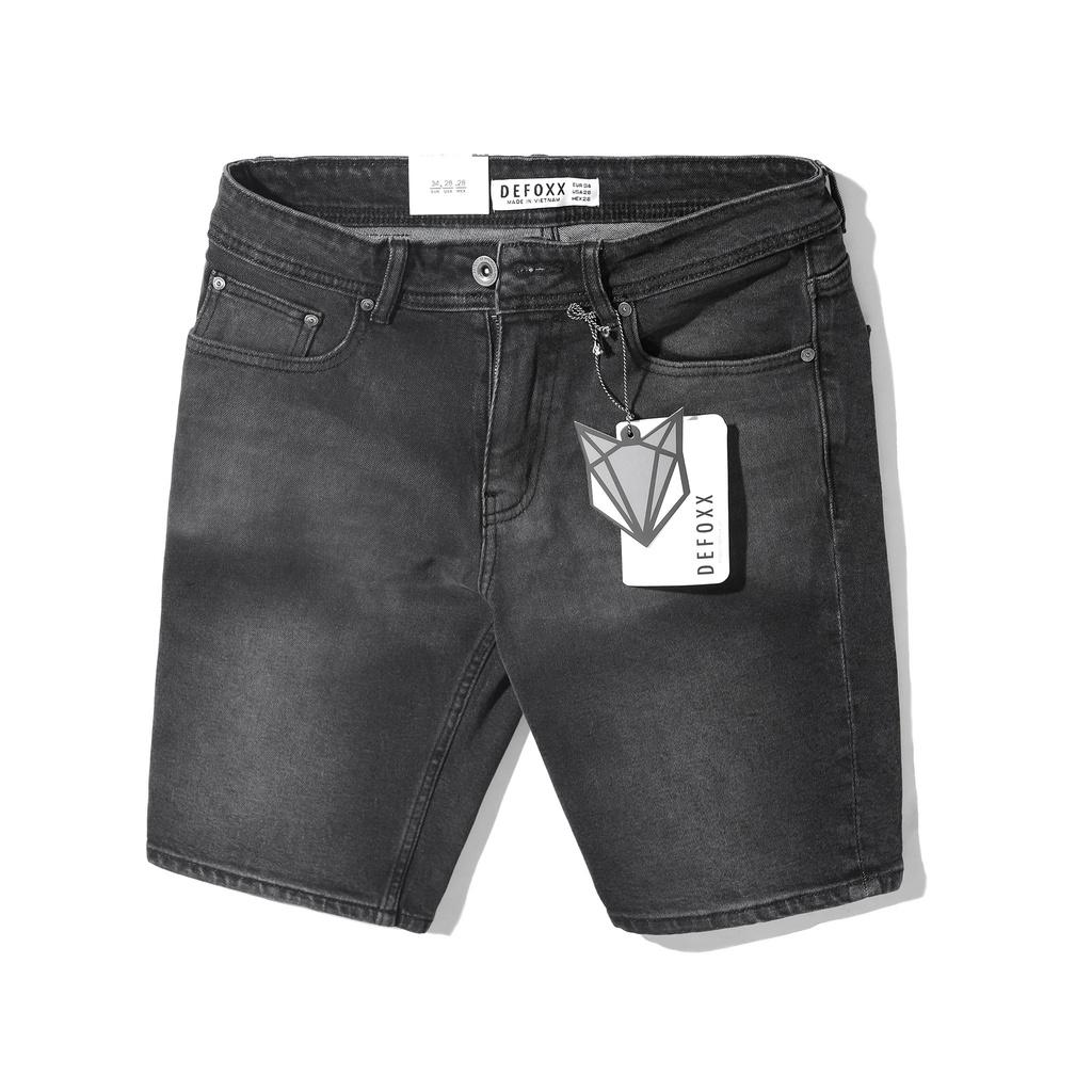 QUẦN SHORT JEAN nam trơn DF S23 chất liệu jean cao cấp co giãn bền màu SJDF | LASTORE MENSWEAR