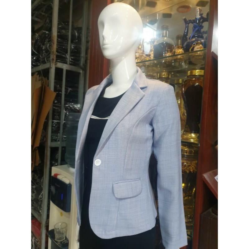 ÁO VEST NỮ CÔNG SỞ CAO CẤP VẢI BỐ CỰC ĐẸP FORM CHUẨN MẶC TÔN DÁNG MÃ LC21