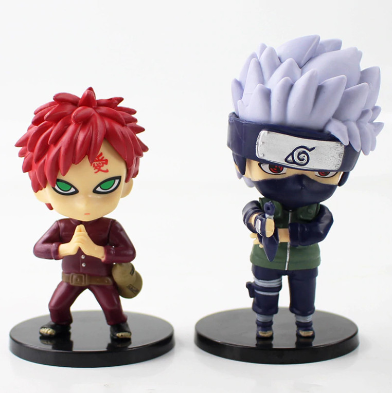 Bộ 06 Mô Hình Nhân Vật Naruto Cao 8-10cm ( Mẫu lớn )