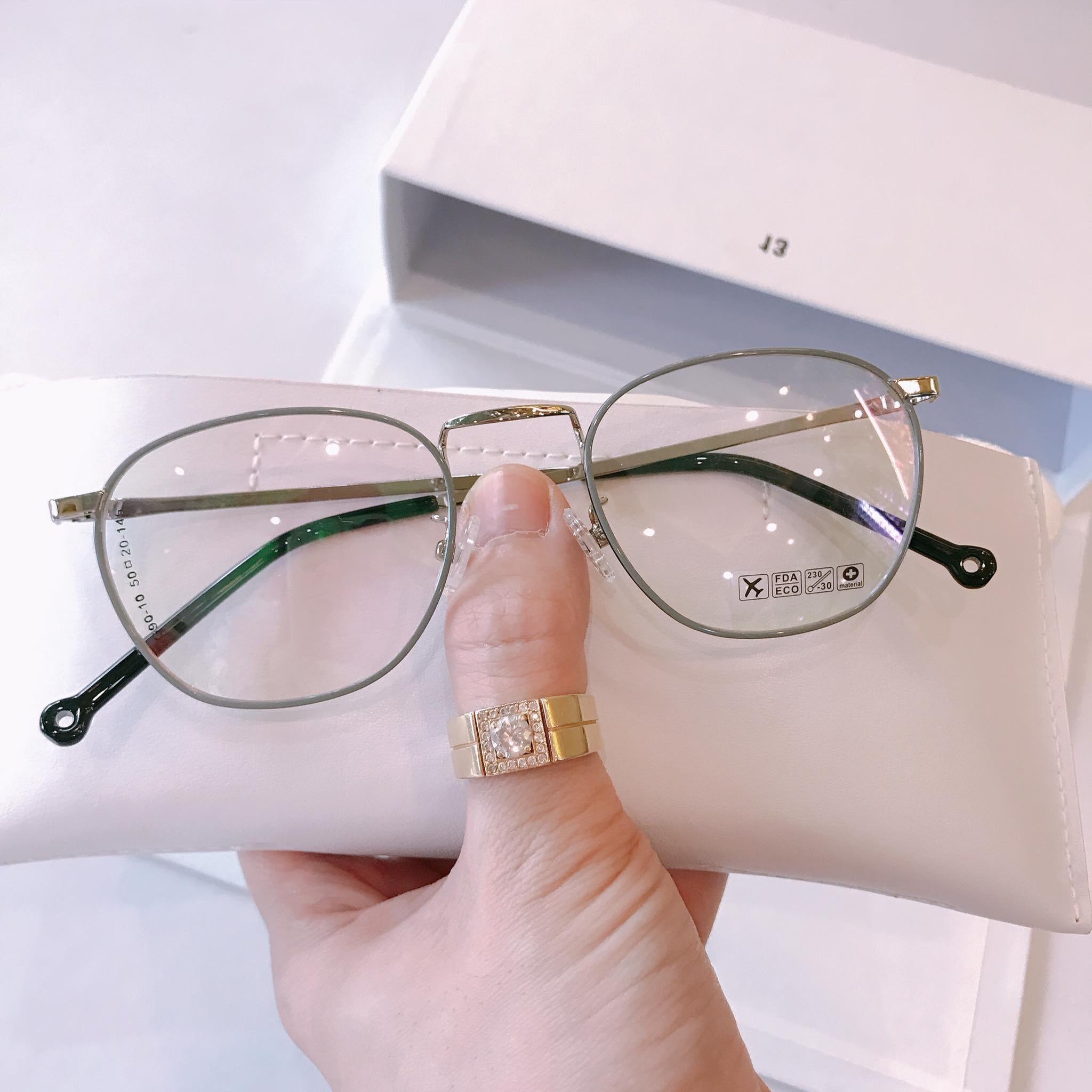 Kính Mắt vuông Kim loại cho Nam và Nữ - G9010