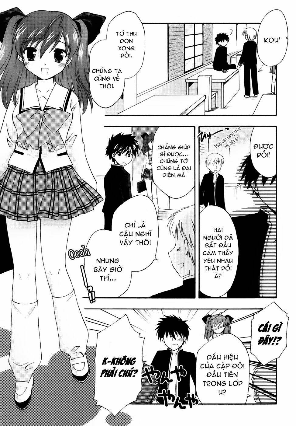 bài học về tình yêu tại học viện aikyo chapter 18 12