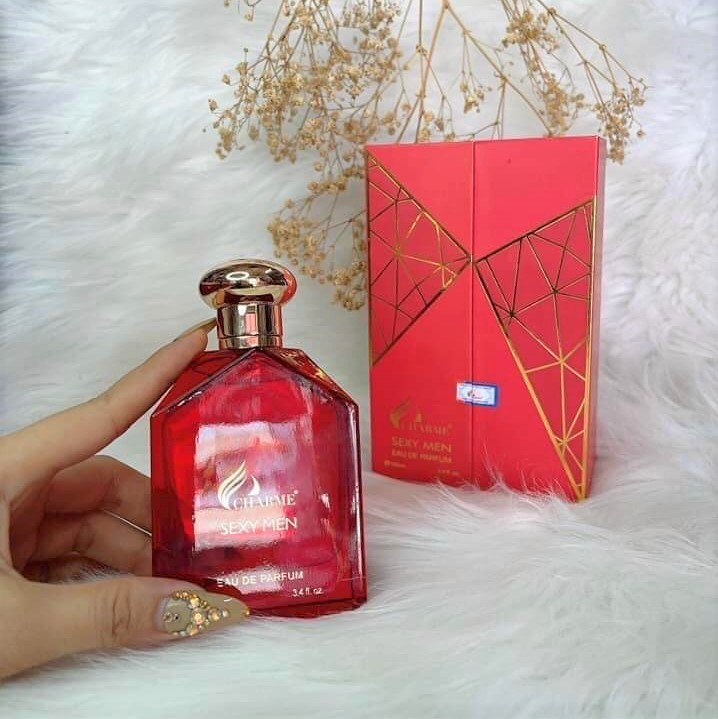 Nước hoa nam quyến rũ, Charme Sexy Men, dòng nước hoa lưu hương lâu, nam tính dành cho quý ông, 100ml