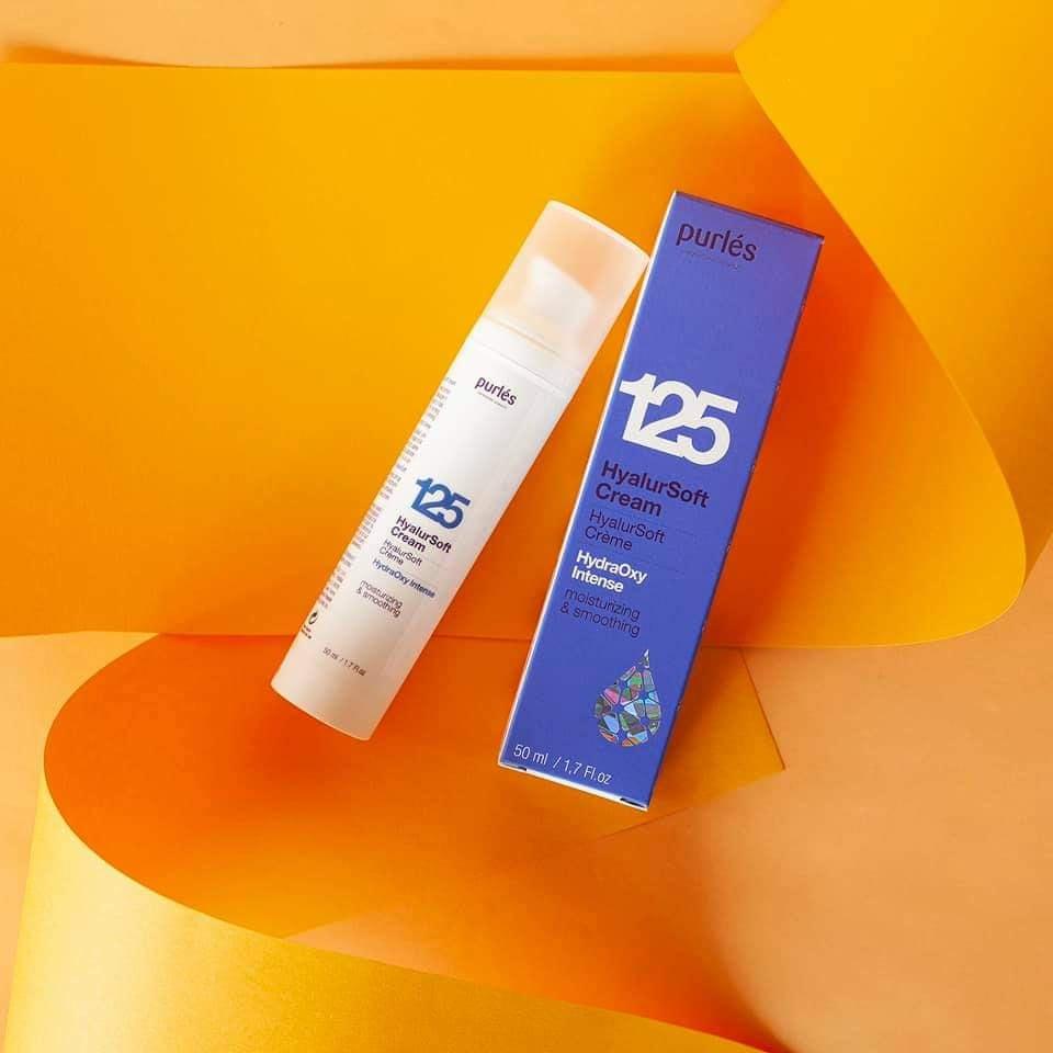 KEM DƯỠNG ẨM SIÊU VƯỢT TRỘI DÀNH CHO MỌI LOẠI DA. - Purles 125 HyalurSoft Cream