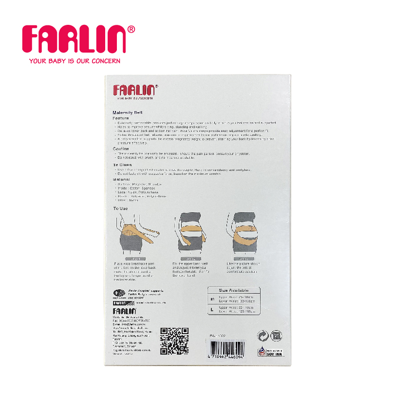 Đai Nịt Bụng Cho Mẹ Bầu Hiệu FARLIN - FA-11002