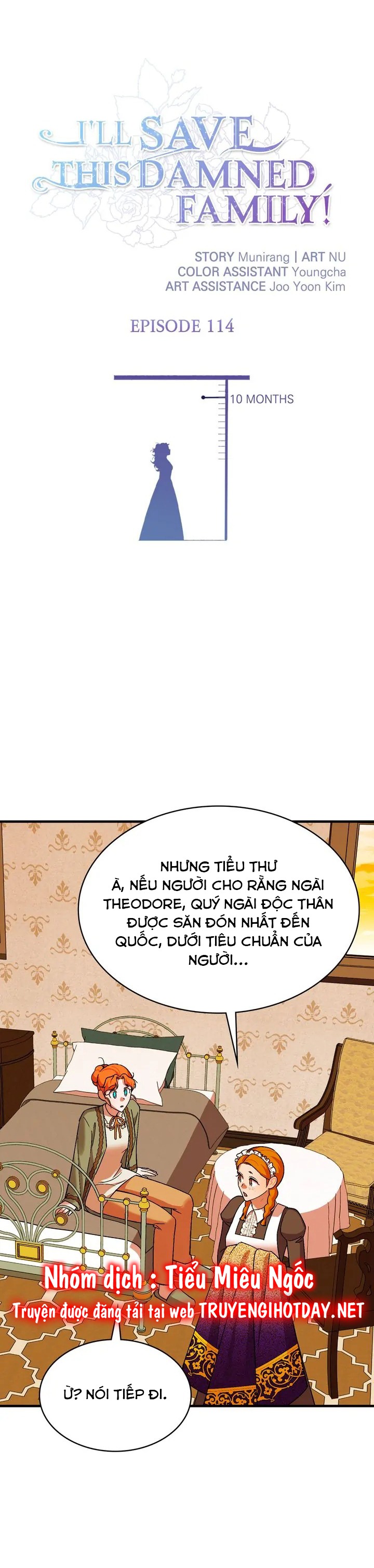 tôi sẽ cứu lấy gia tộc sắp sụp đổ chapter 114 2
