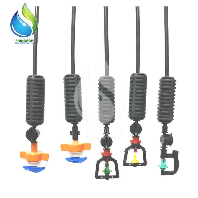 Đối trọng giữ trọng tâm cho bộ vòi tưới phun treo giàn