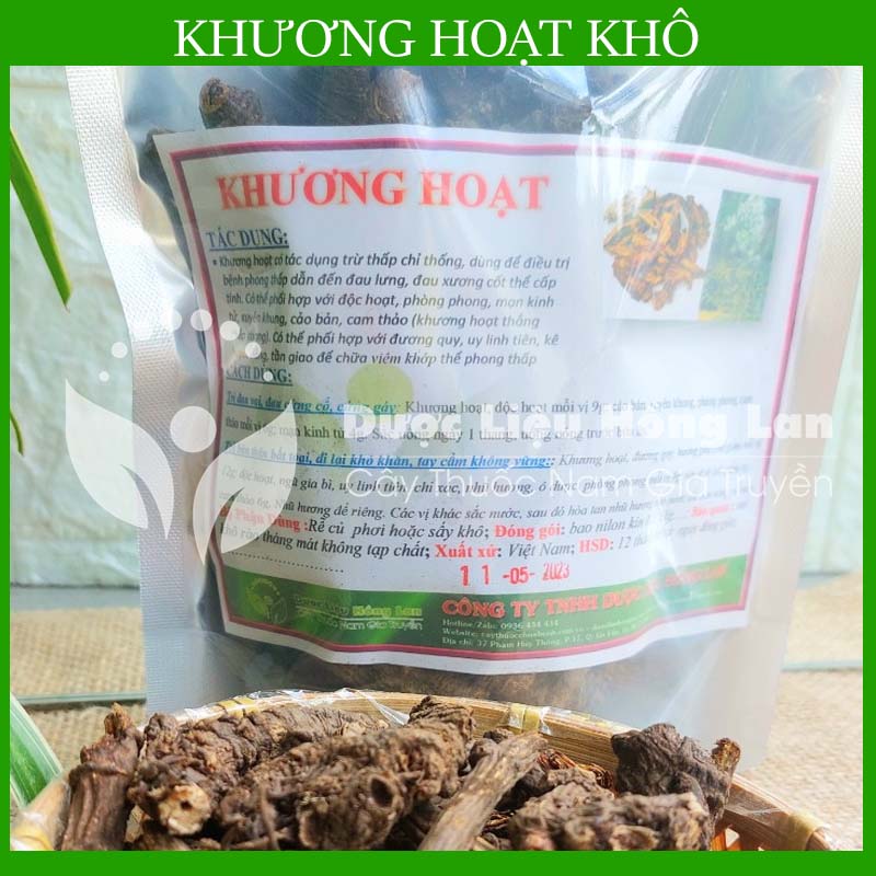 [THƯỢNG HẠNG] 100g Khương Hoạt khô đẹp loại 1