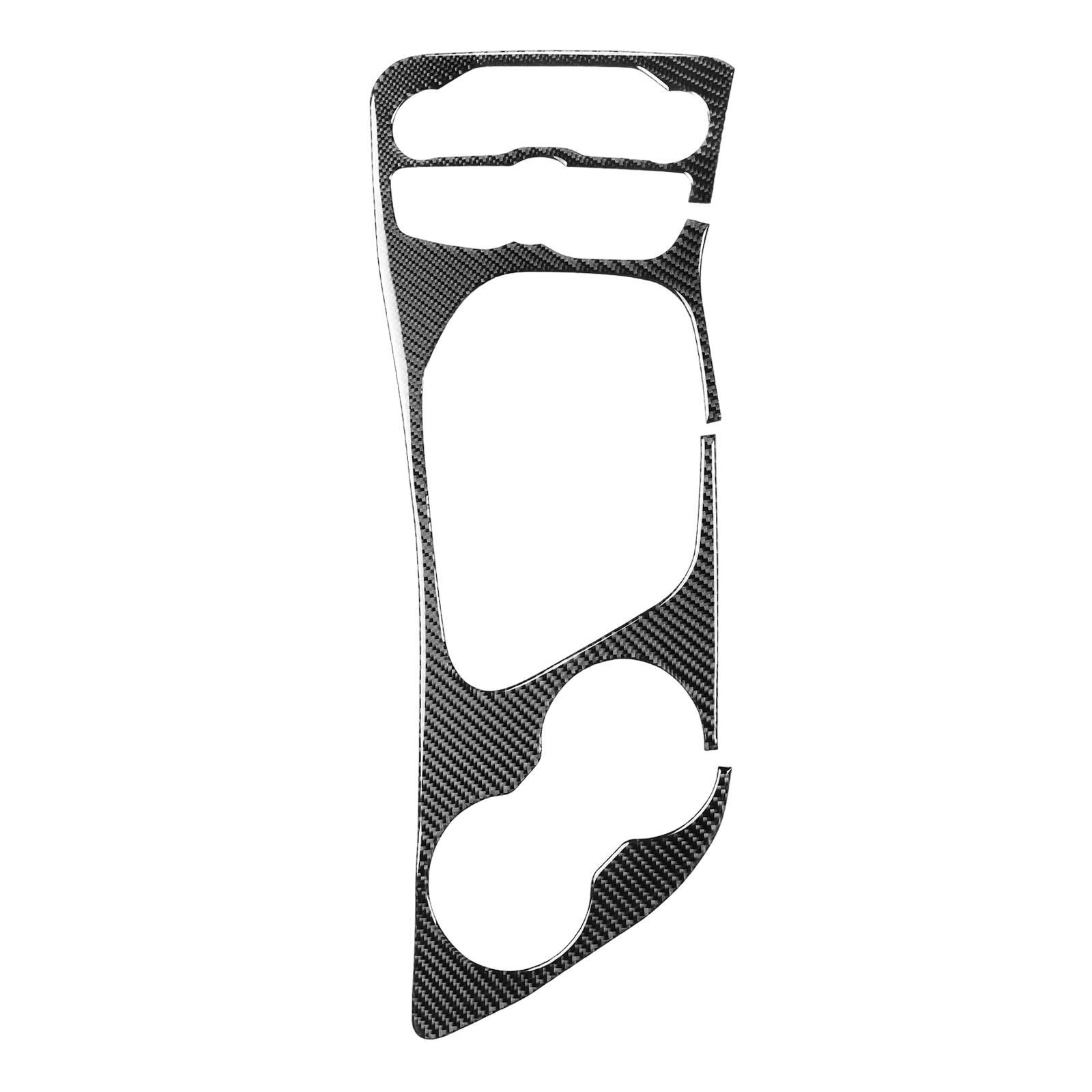 Center Console Gear Panel cover Carbon Fiber Spare Parts