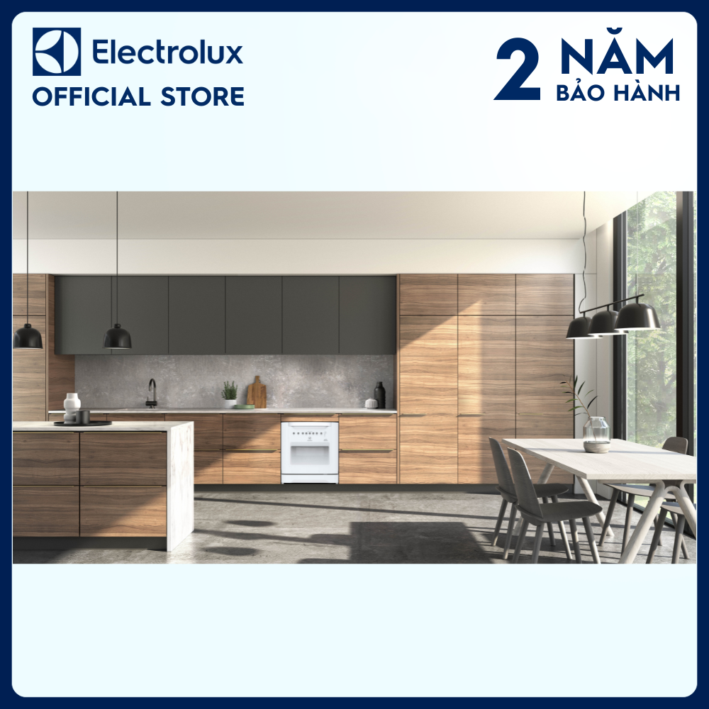 [Miễn phí lắp đặt] Máy rửa chén bát Electrolux ESF6010BW - 8 bộ chén dĩa