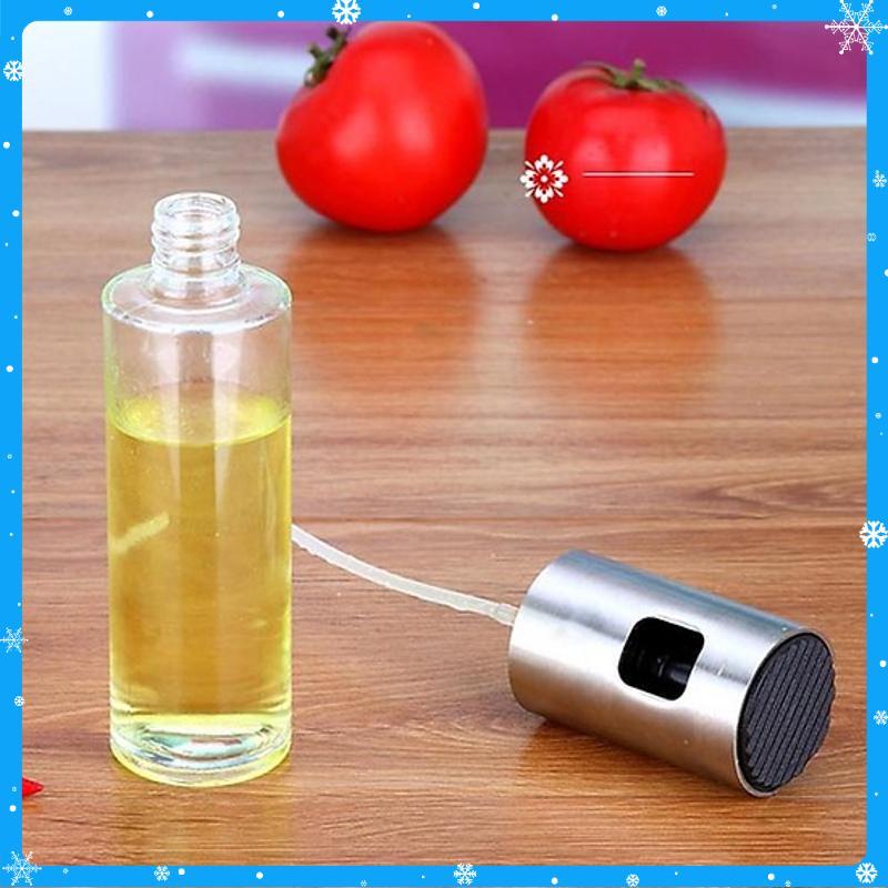 Bình Xịt Dầu Ăn, Gia Vị Thủy Tinh Tiện Dụng 100ml - TẶNG 1 KẸP ĐỒ - Hàng Chất Lượng