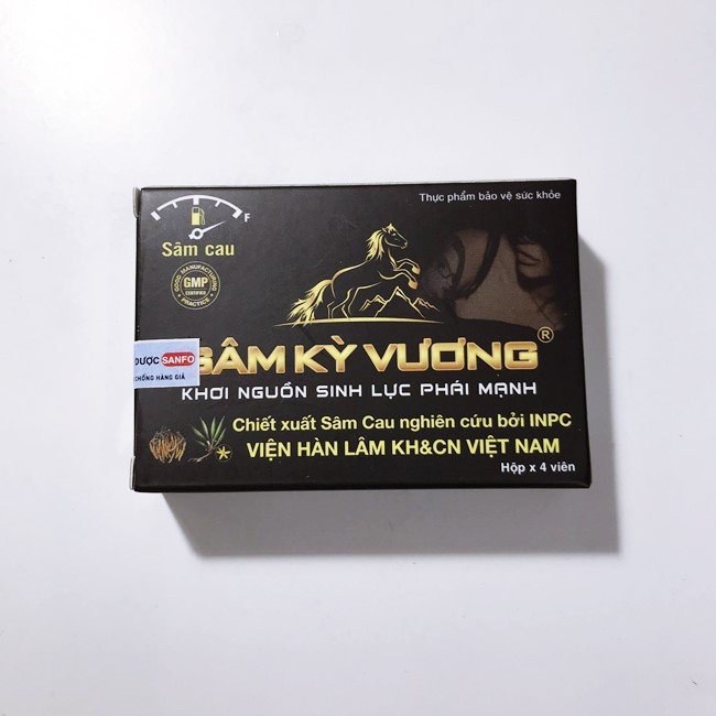 Viên Uống Tăng Cường Sinh Lý Sâm Kỳ Vương + Sủi Bổ Thận Tráng Dương Power X