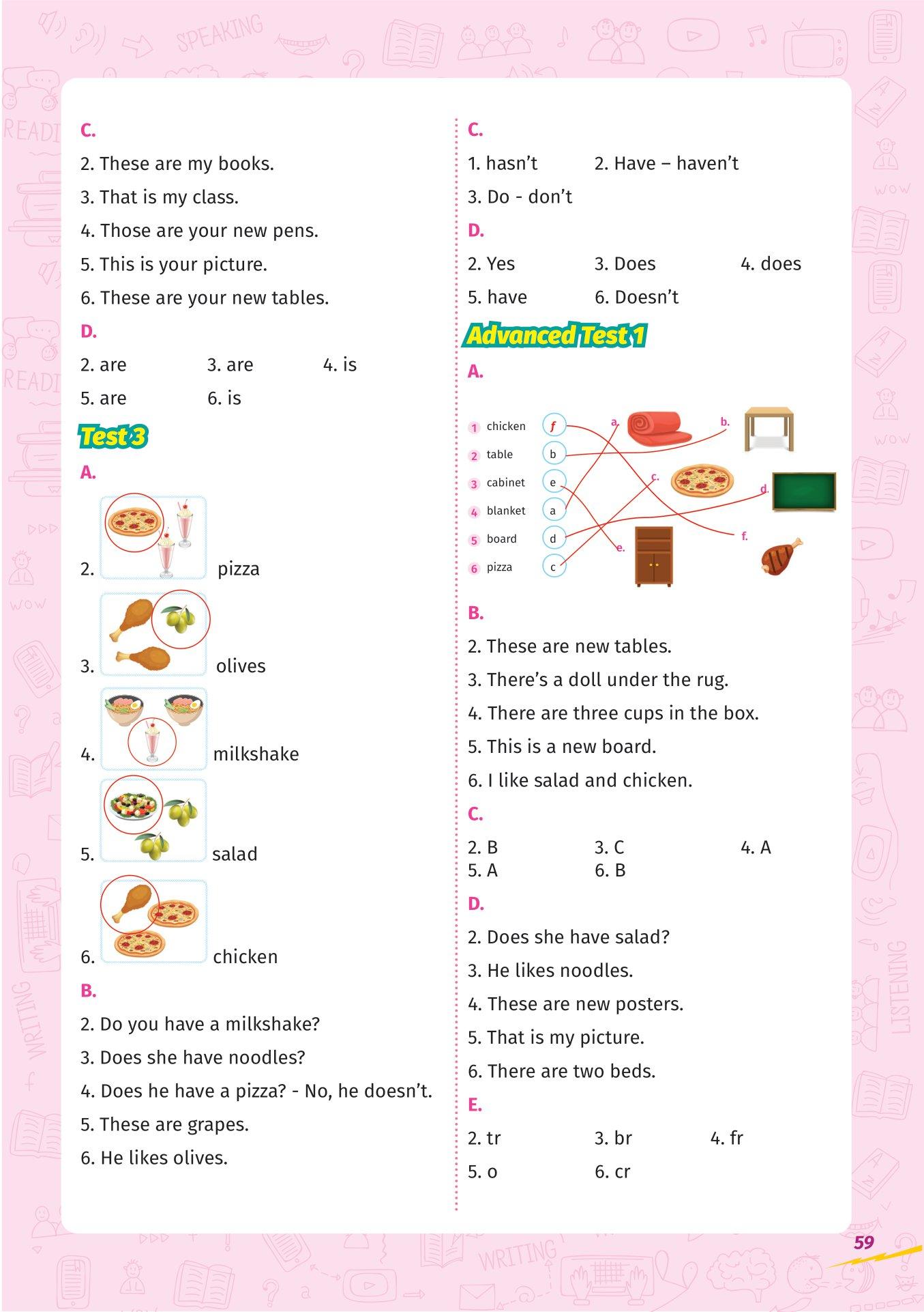 Super Test - Đề Kiểm Tra Nhanh Tiếng Anh Cho Học Sinh Lớp 3
