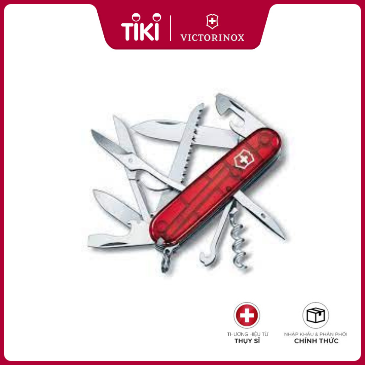 Dao đa năng VICTORINOX Huntsman (91 mm) - Hãng phân phối chính thức