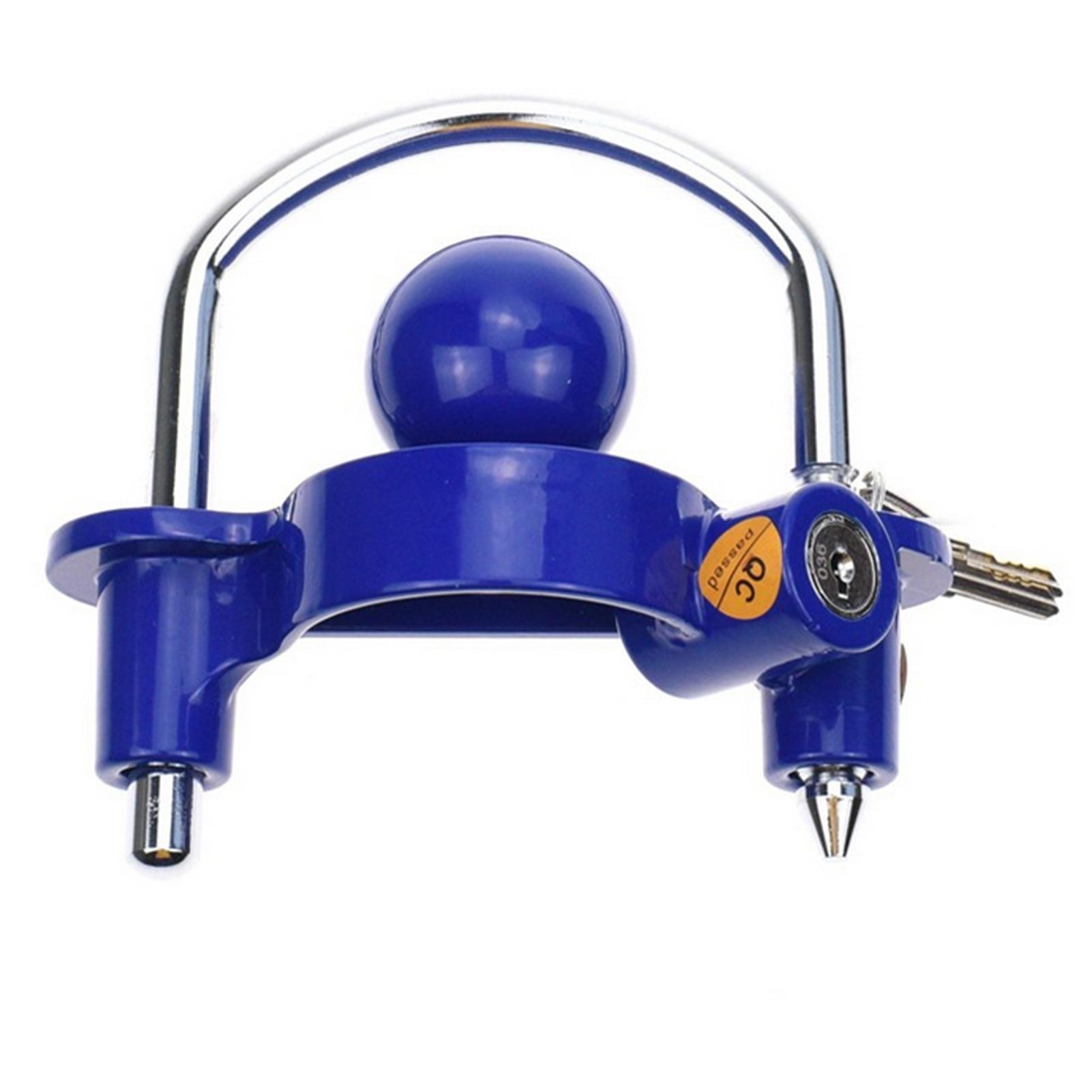 Heavy Duty Universal Coupler Hitch Trailer Lock Fits 1-7/8'', 2'', And 2-5/16''