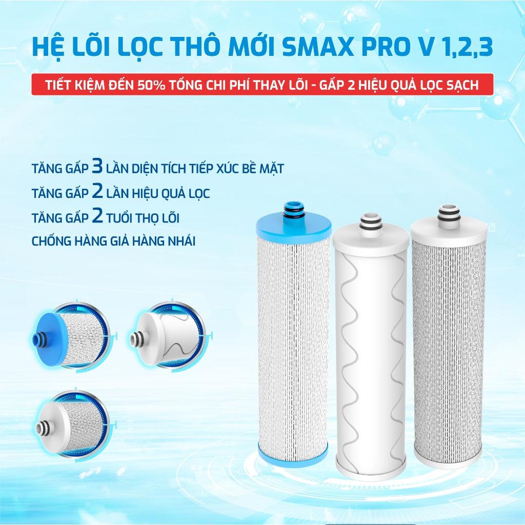 Máy lọc nước RO Mỹ 12 lõi KAROFI KAQ-L22 - 1 lõi Hydro ion kiềm+1 lõi T33 Nano, Aiotec - Giao lắp miễn phí - Hàng Chính Hãng