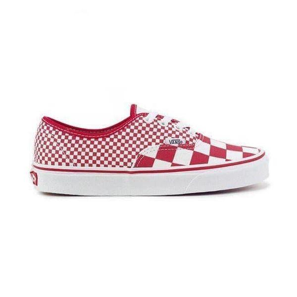 Giày Sneaker Vans Unisex màu đỏ caro - Vans Authentic Mix Checkr - VN0A38EMVK5