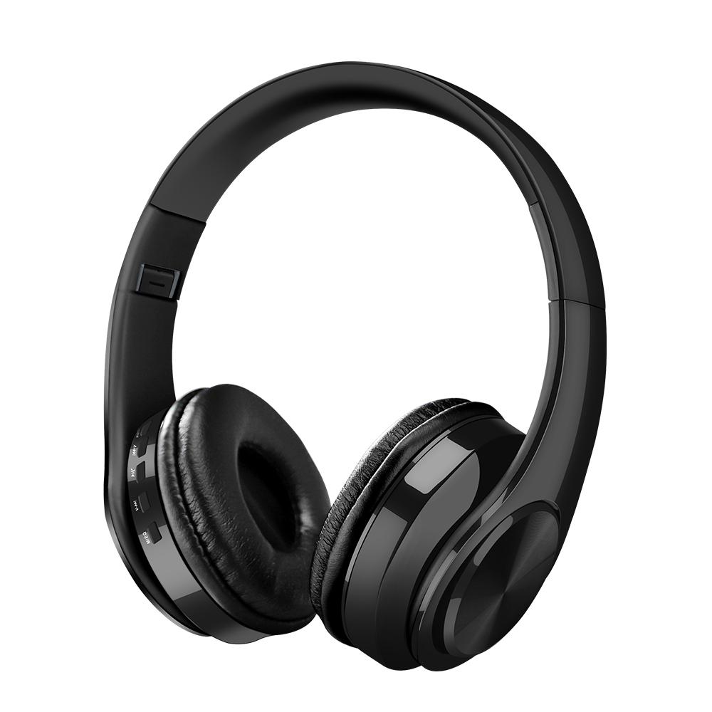 Tai Nghe Bluetooth Tai Nghe Không Dây 3D Tai Nghe Stereo Hỗ Trợ Thẻ TF 3.5Mm Tai Nghe Dành Cho Điện Thoại Di Động Có Thể Gấp Gọn Tai Nghe