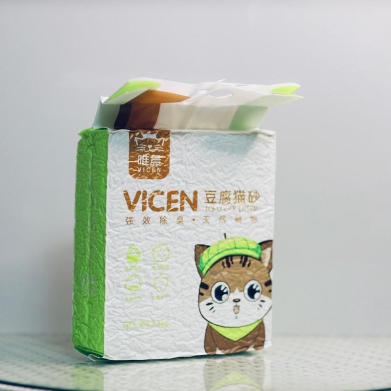 Cát đậu nành hữu cơ- cát vệ sinh đậu nành Cature Tofu cho mèo