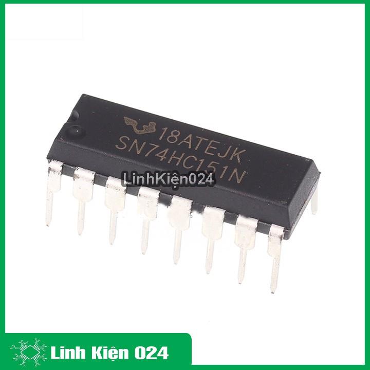 Chíp 74HC151 8 Input Multiplexer DIP16
