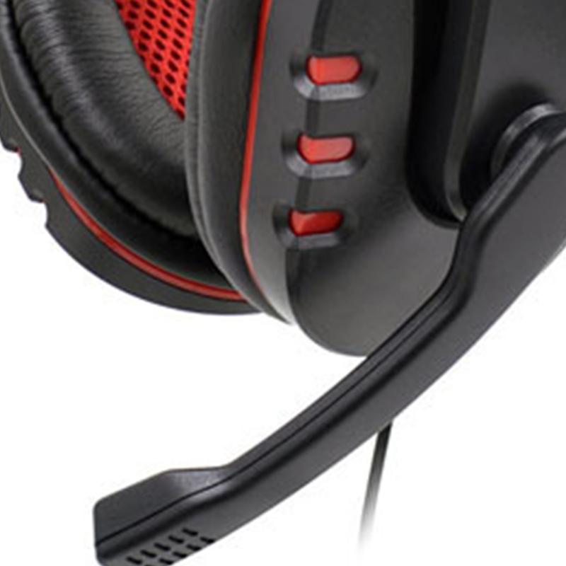 Chất Lượng Tốt Trên Tai Tai Nghe Game Thủ Stereo Bass Sâu Tai Nghe Chơi Game Chụp Tai Kèm Micro Cho Máy Tính Máy Tính Laptop Notebook