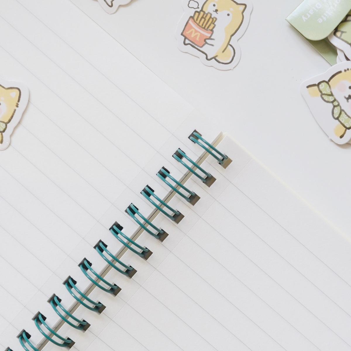 Sổ Lò Xo Read me B5 - Kẻ Ngang - 70 Trang 80gsm - WeWrite 42357 - Màu Xanh Lá