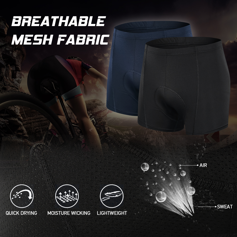 Quận Đệm 3D Thoáng Khí Cho Nam Chạy Xe Đạp