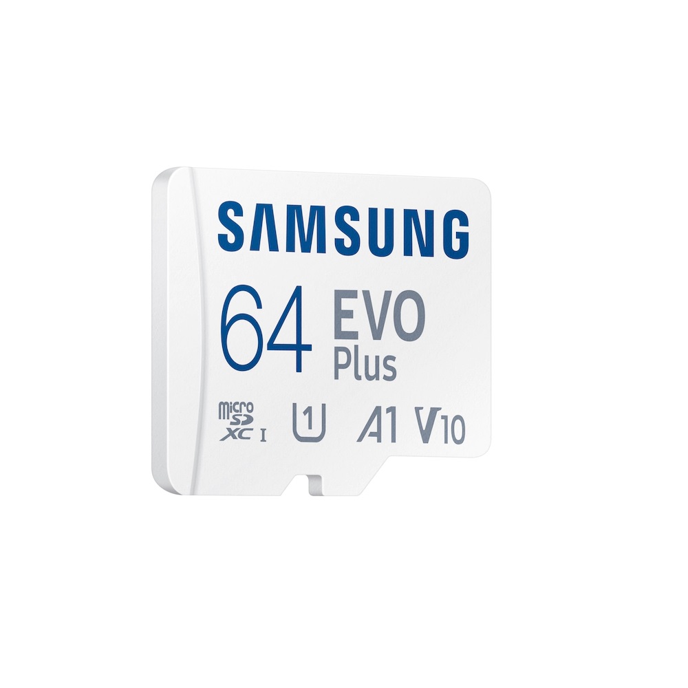 Thẻ nhớ microSDXC Samsung Evo Plus 64GB upto 130MB/s C10 U1 kèm Adapter (MB-MC64KA) - Hàng Chính Hãng