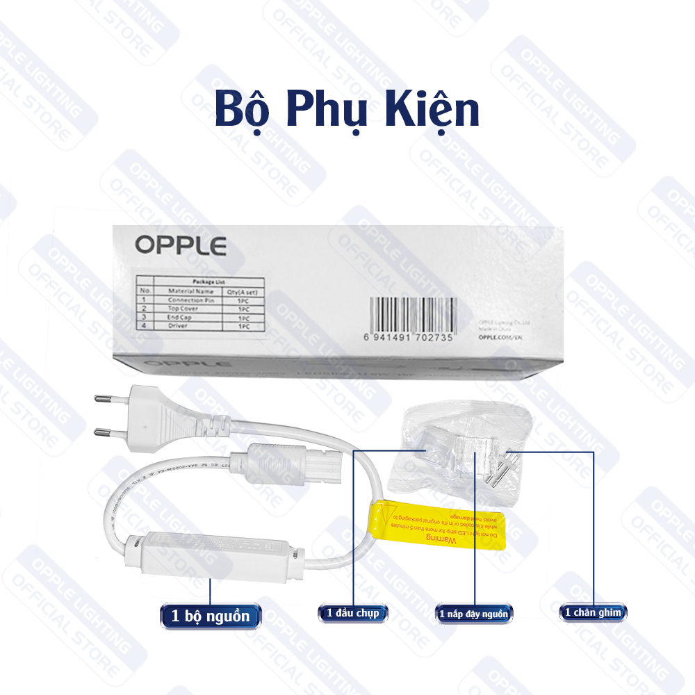 Đèn LED Dây Đôi 2835 9W OPPLE Utility FPC HV (Cuộn 50m) - Ánh Sáng Chất Lượng, Hiệu Suất Năng Lượng Cao