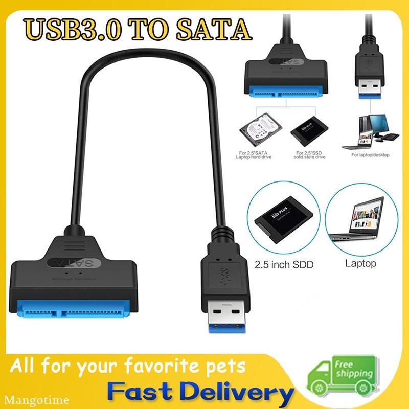 Cáp Chuyển Đổi Ổ Cứng USB 3.0 / 2.0 Sang SATA 22 Pin 2.5 Inch HDD SSD 6Gbps Chuyên Dụng