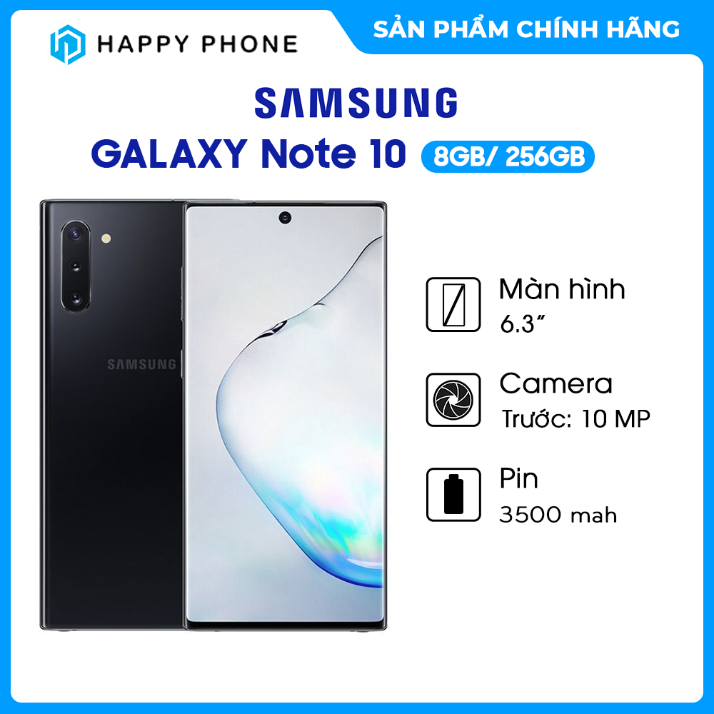 Điện Thoại Samsung Galaxy Note 10 (8GB/256GB) - ĐÃ KÍCH HOẠT BẢO HÀNH ĐIỆN TỬ - Hàng Chính Hãng