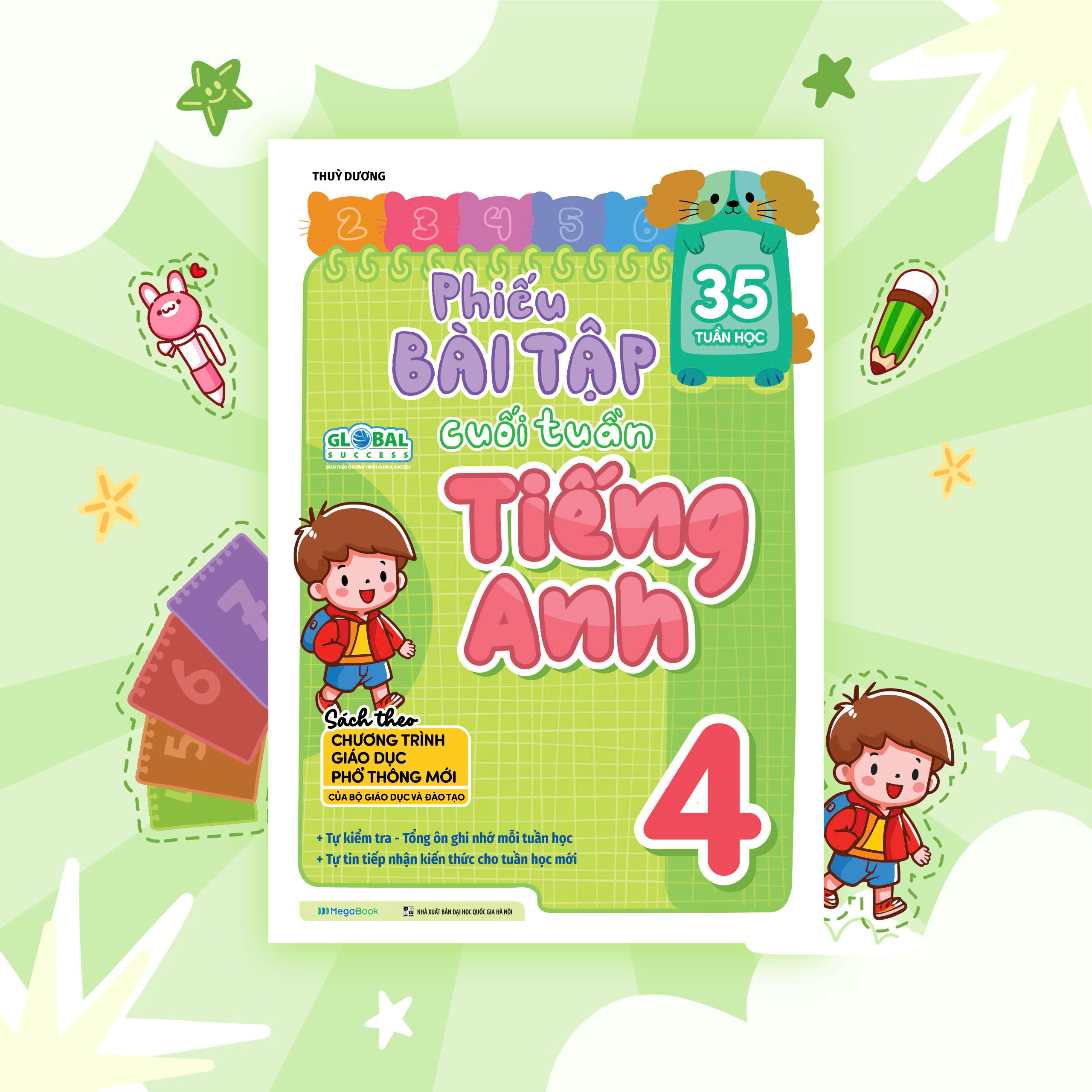 Phiếu bài tập cuối tuần Tiếng Anh 4 (Global)