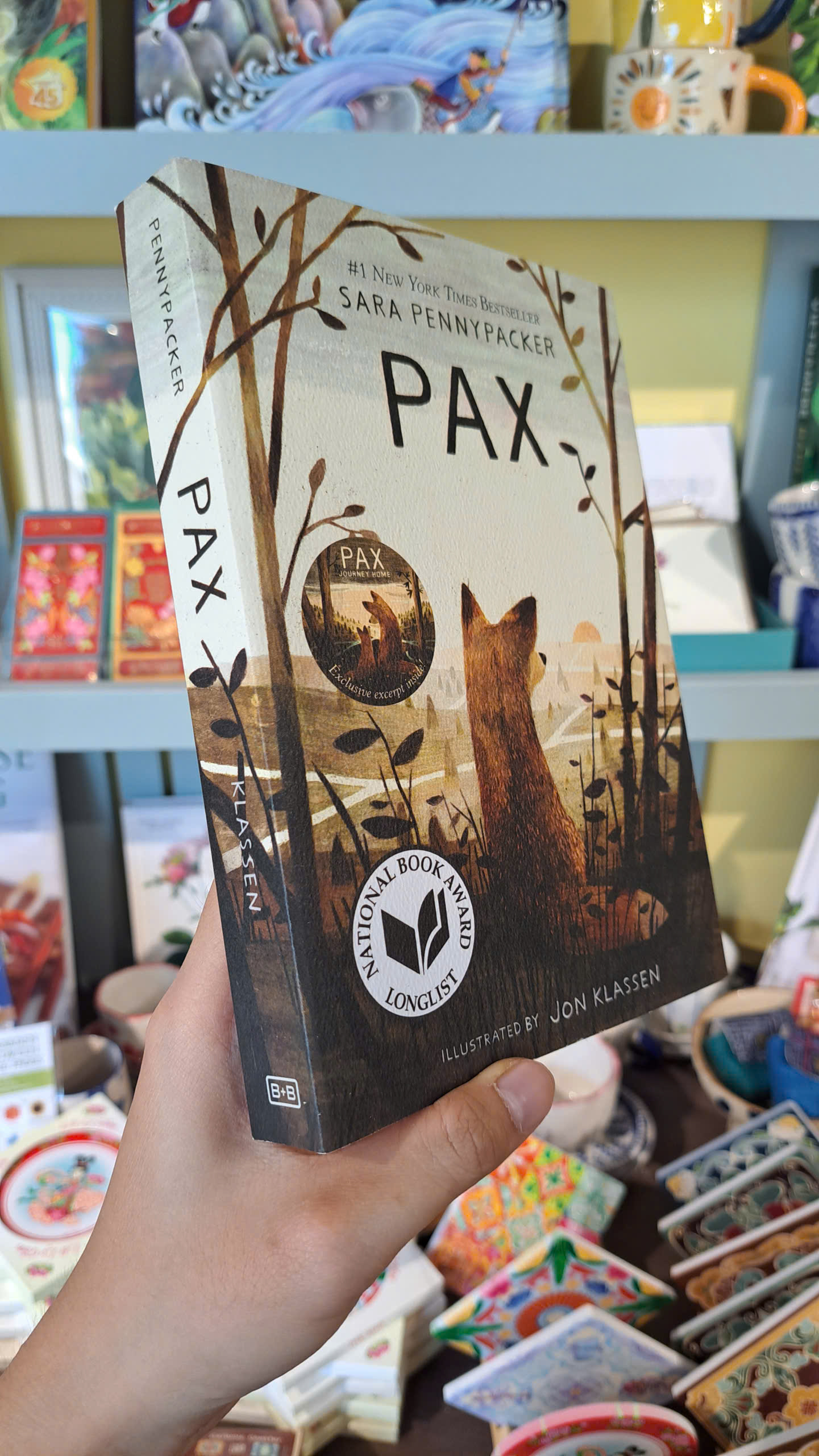 Sách - Pax by Sara Pennypacker | Young Adult Novel / Tiểu thuyết Tiếng Anh cho Trẻ / Nhập khẩu US