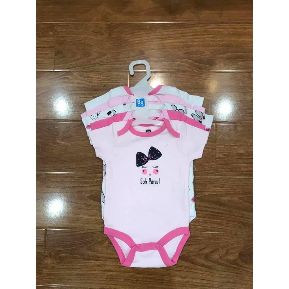 Set 5 chiếc body chip cộc tay cho bé