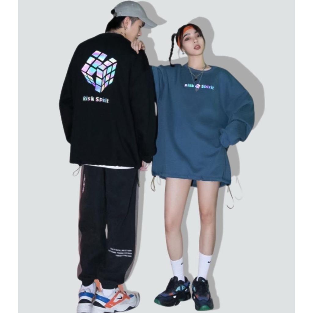 Áo Sweater nam nữ MEANSTORE nỉ lót lông oversize Unisex form rộng Ulzzang Streetware Hàn Quốc chất mềm mịn - G3038