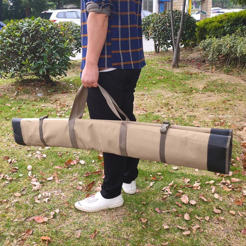 Fishing Rod Carrier Fishing Reel Organizer Pole Storage Bag for Fishing and Traveling, Portable Ultralight