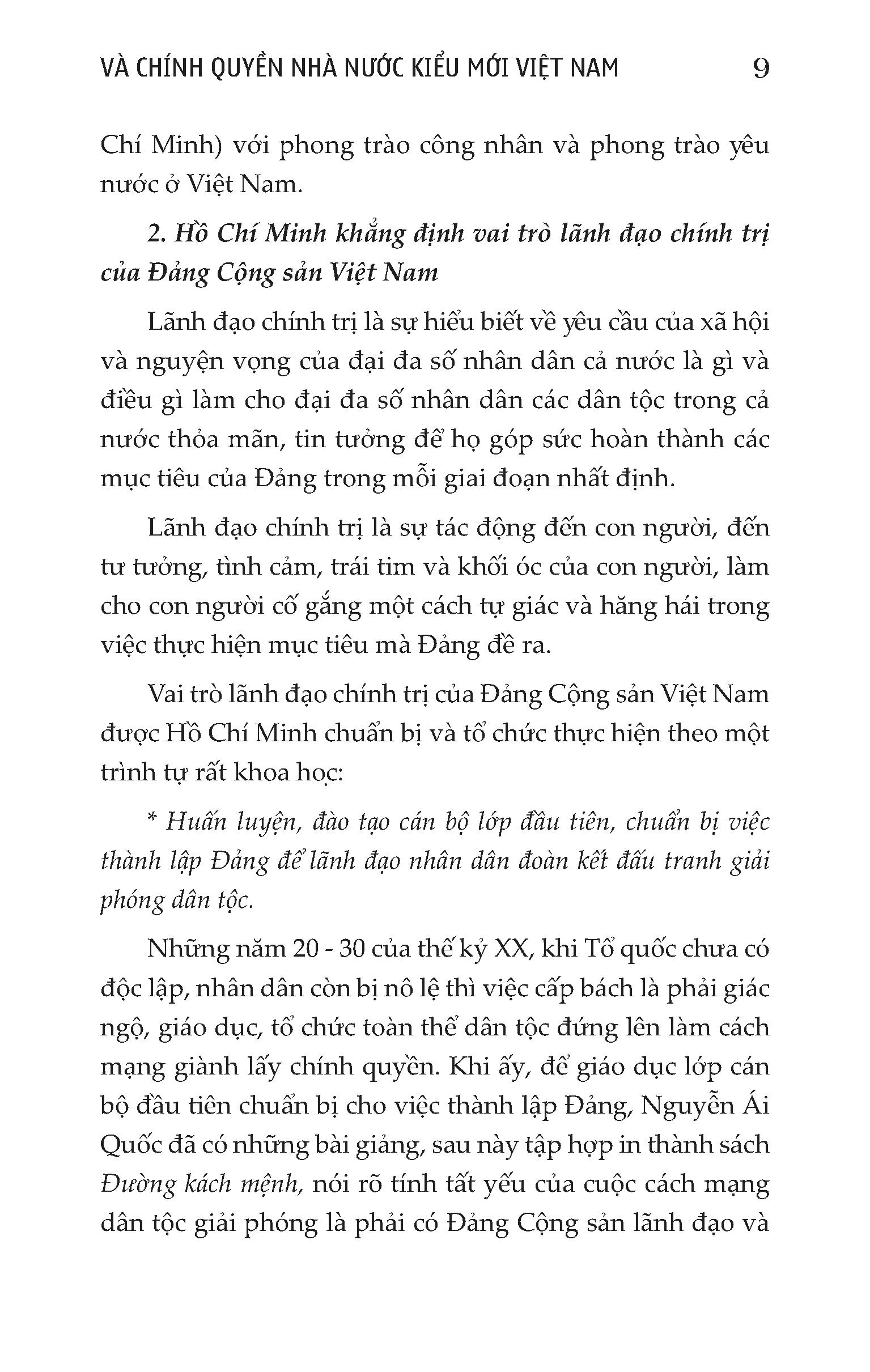 Hồ Chí Minh - Người Xây Dựng Đảng Cộng Sản và Chính Quyền Nhà Nước Kiểu Mới Việt Nam