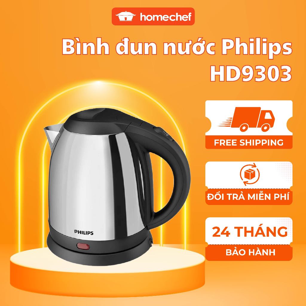Ấm Siêu Tốc Philips 1.2L | Hàng chính hãng