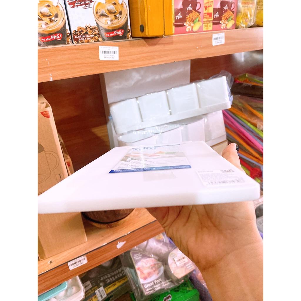Thớt nhựa thuận thành dùng cho nhà hàng quán ăn màu trắng cỡ đại