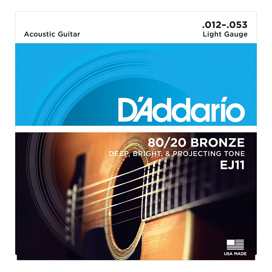 Dây Đàn Guitar Acoustic D'Addario EJ11