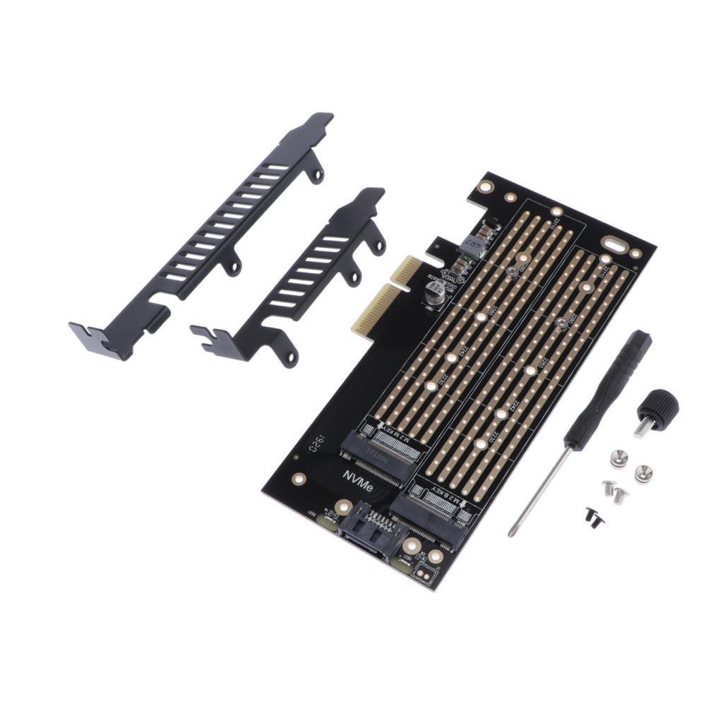 High-Speed M.2 NVME & SATA SSD to 3.0 x4 Expansion Card