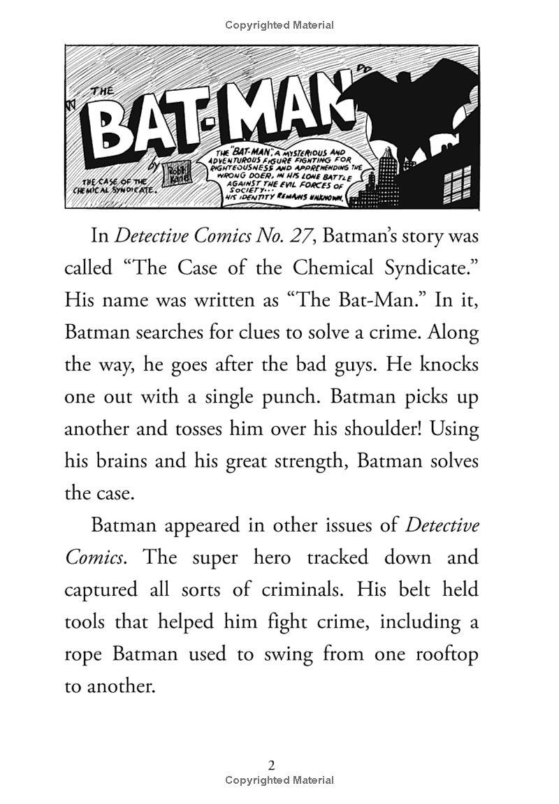 What Is The Story Of Batman?