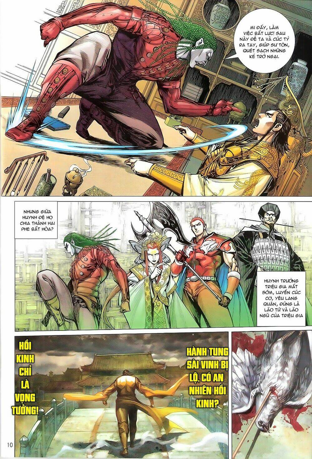 thiết tướng tung hoành (cựu tác) chapter 130 10