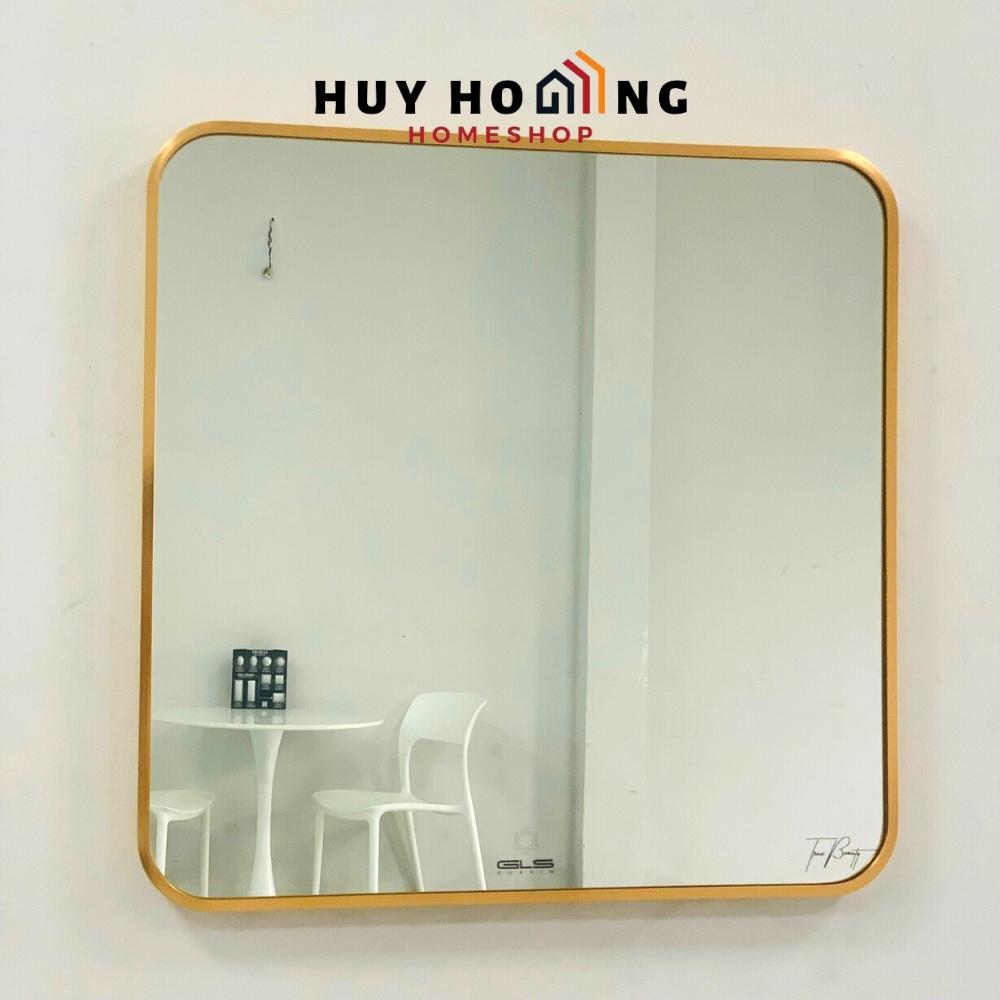 Gương soi hình vuông khung viền nhôm GLSMIRROR F11S20