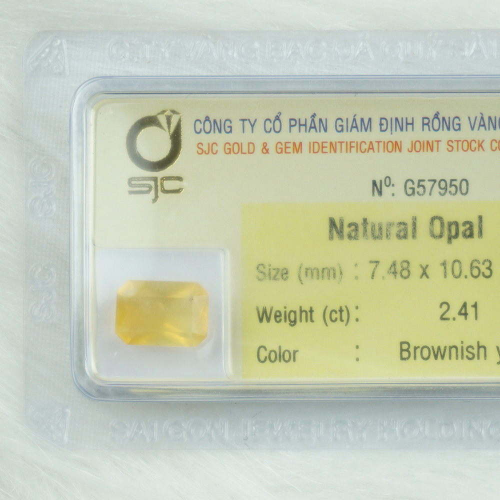 Đá Quý Opal Tự Nhiên Mài Giác Chữ Nhật