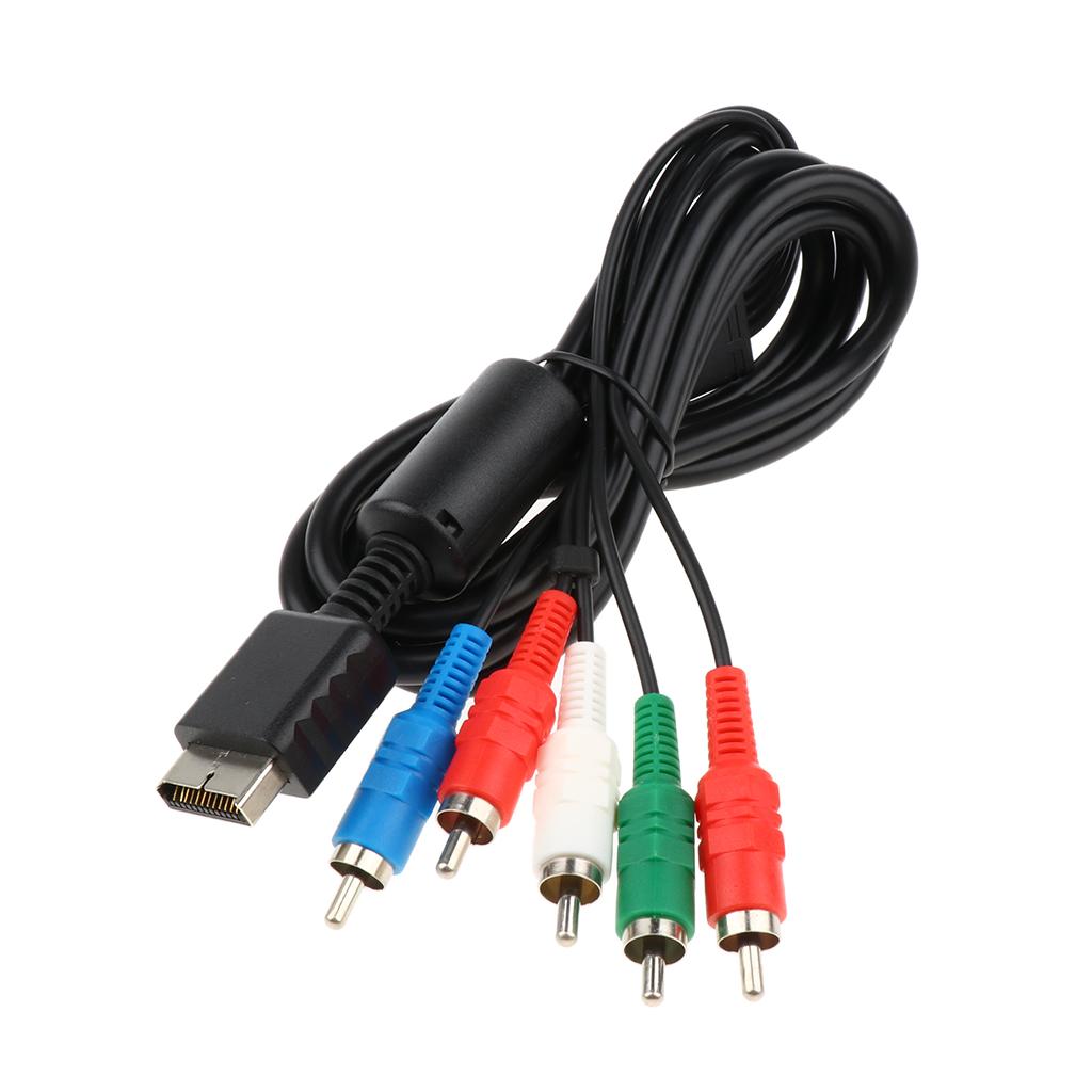Audio Video AV Cable For Sony Playstation PS1 PS2 PS3 Console Lead Wire 1.8m