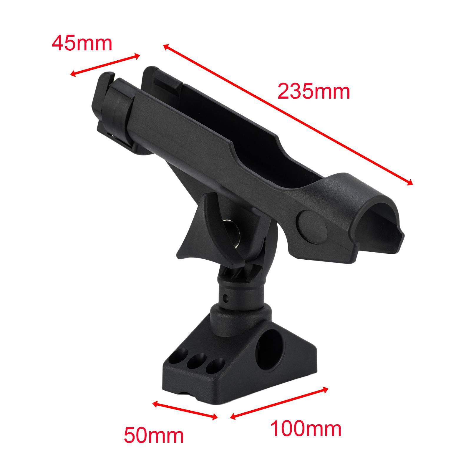 Fishing Rod Holders Fishing Rod Racks Deck Mount Fishing Rod Mounting Bracket Fishing Pole Holder Adjustable for Marine Fishing Boat Truck