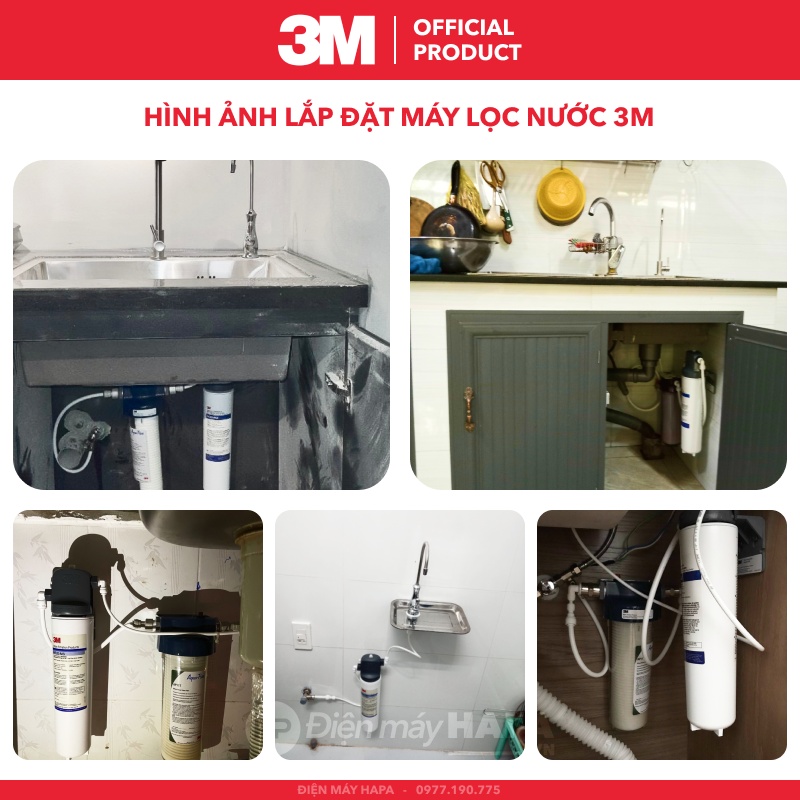 Combo Máy Lọc Nước 3M BREW120-MS Chuẩn Nước Khoáng Uống Trực Tiếp Không Dùng Điện - Nhập Khẩu Mỹ, Hàng Chính Hãng 3M - Nhập Khẩu Mỹ