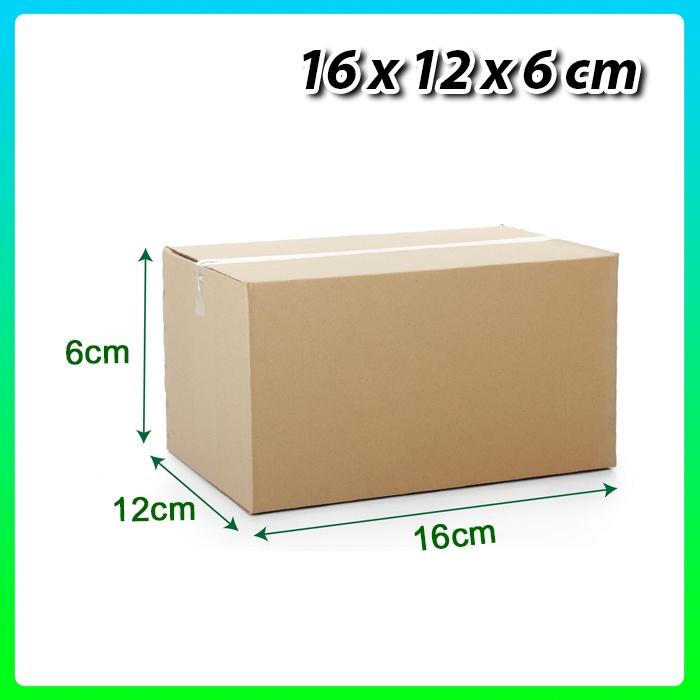 Hộp carton đóng hàng 16X12X6