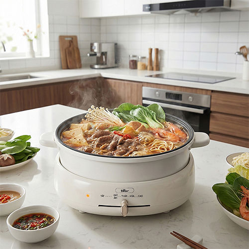 Nồi điện đa năng Bear 4 lít HP-4H40D - Hàng chính hãng