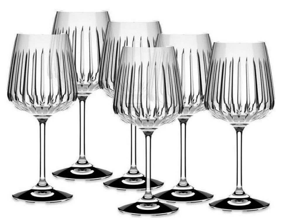 Set 6 ly vang RCR Timeless 490ml hàng chính hãng